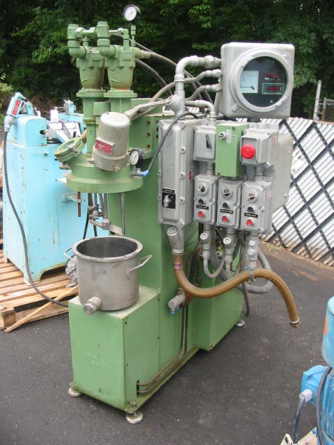 2.5 gal Turello, Vacuum Dual Shaft Mixer, Stainless Steel