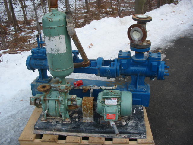 SIHI Model LPHB-3408 Single Stage Liquid Ring Vacuum Pump