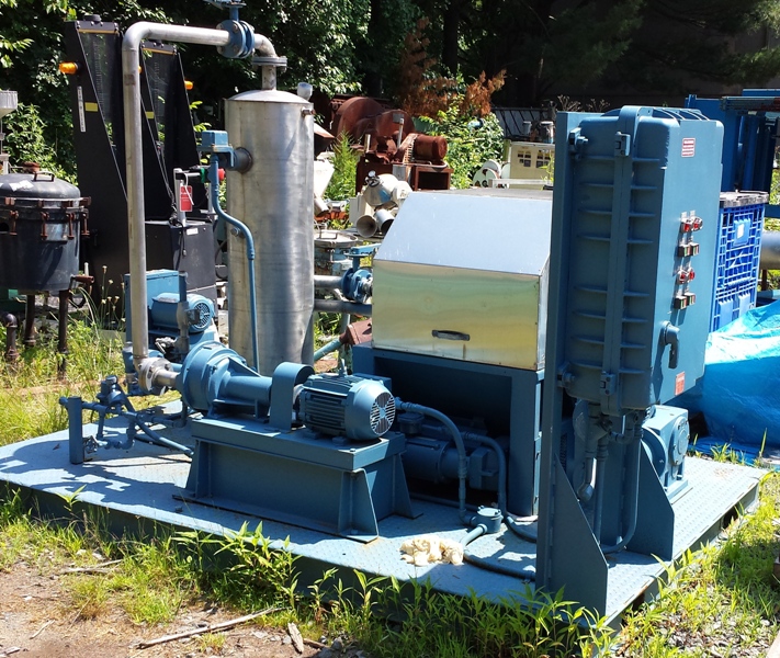 3' dia  x 1' face Eimco Rotary Vacuum Filter System, 316 S/S