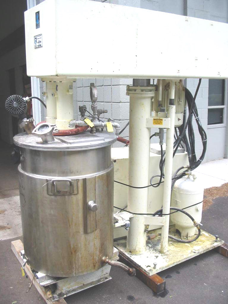 50 gal. Ross Versamix Model CDA-50, Dual Shaft, Vacuum, Jacketed,, Stainless Steel