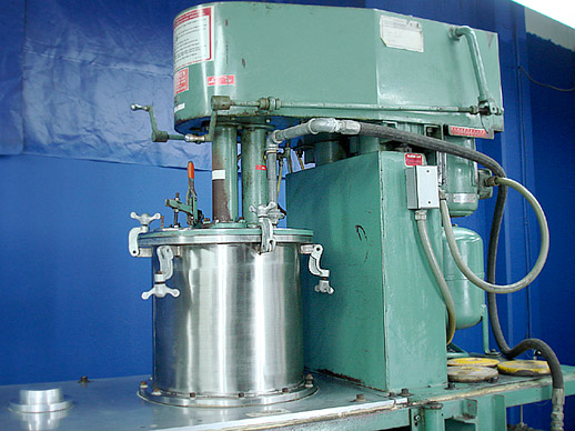 10 gal. Myers Model L-550 Dual Shaft, Vacuum Mixer, S/S
