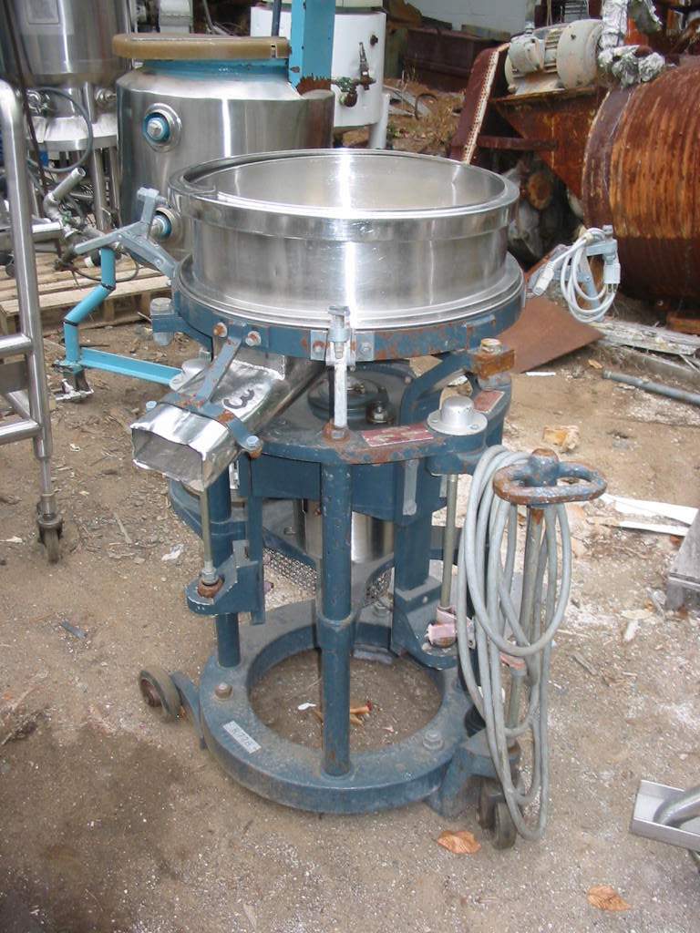 20" Dia. Russell Finex Sifter,, Single Deck, Stainless Steel