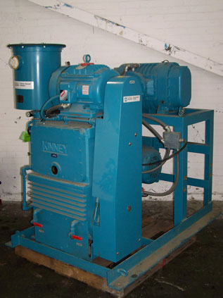 Kinney model KTC-225 /KMBD-1600  Vacuum Blower Package