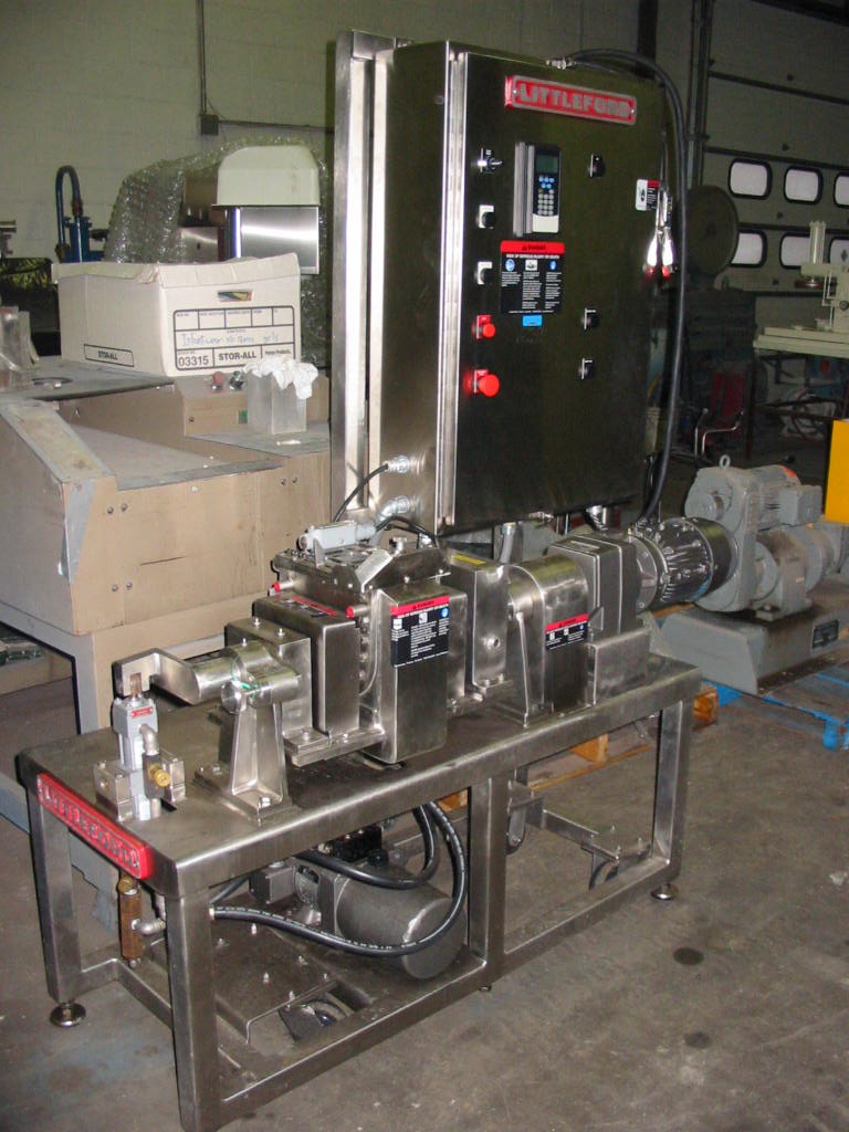 1 Quart Littleford Day Mogul Sanitary, Jacketed Sigma Blade Mixer