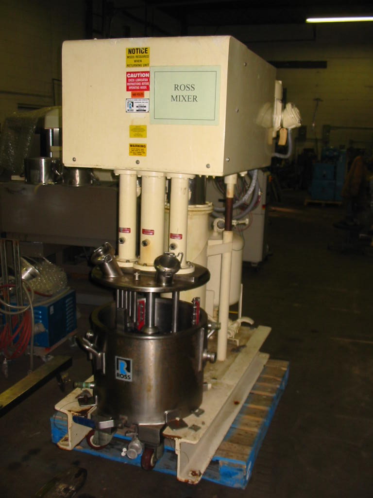 10 gal. Ross Versamix, Triple Shaft, Vacuum, Jacketed, S/S