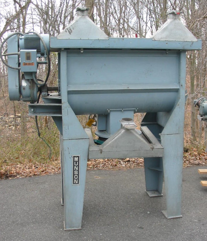 12 cu ft Munson Double Ribbon Blender, Stainless Steel
