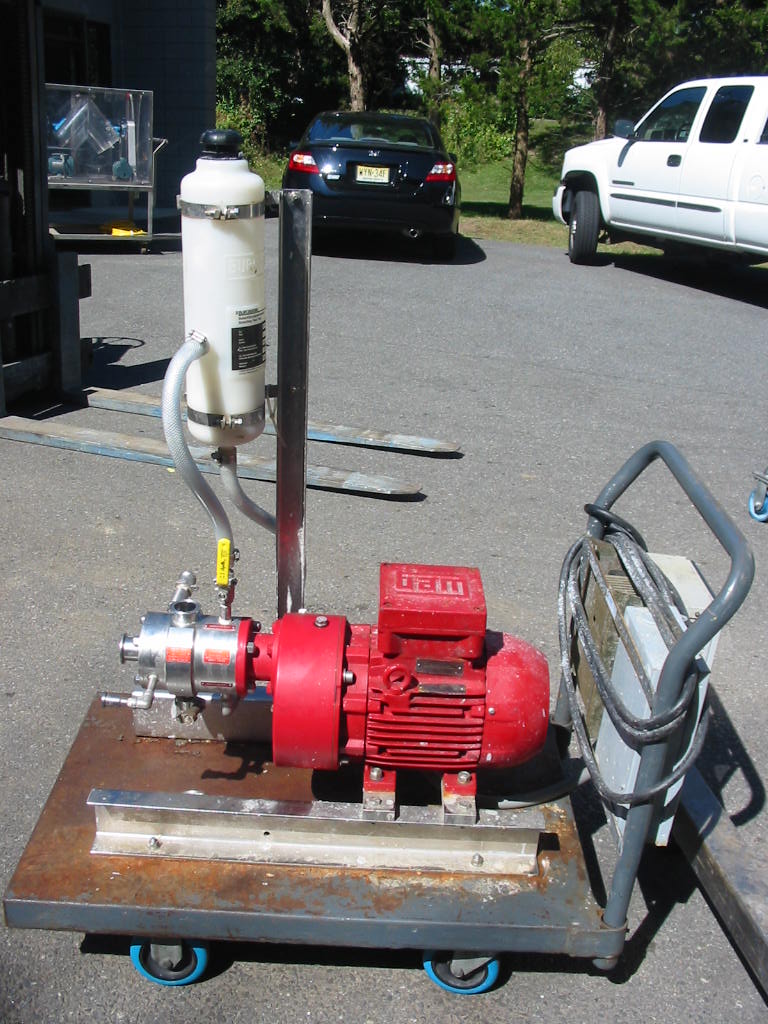 Kinematica Megatron Model MT1-61G Inline Mixer/ Emulsifier, Sanitary Stainless Steel