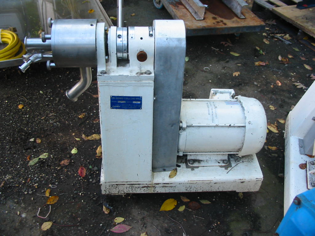 Sonic Tri- Homo Horizontal Colloid Mill, Model-4-LA, Sanitary