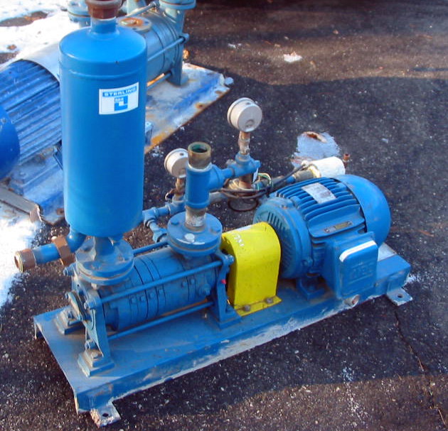 SIHI Model LPHB-25007 Single Stage Liquid Ring Vacuum Pump