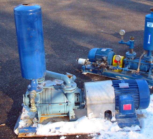 SIHI Model LPHB-45312 Two Stage Liquid Ring Vacuum Pump