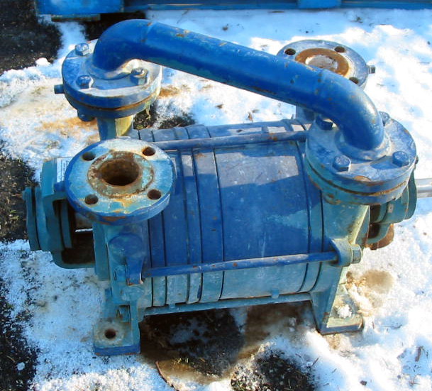 SIHI Model LPHB-45312 Two Stage Liquid Ring Vacuum Pump
