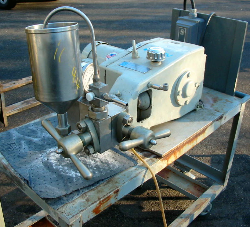 APV/Gaulin Homogenizer, Lab Size Model# 15MR-8TA, S/S