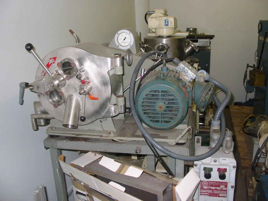 10 inch dia Krauss Maffei Horizontal Peeler Centrifuge, S/S