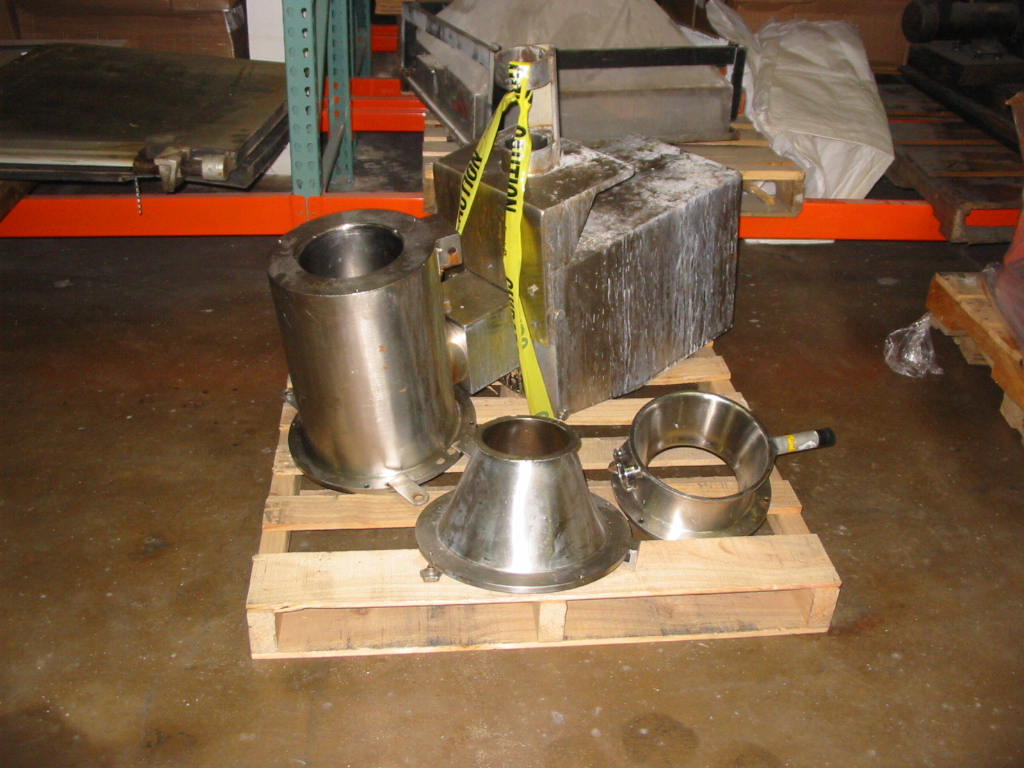 180mm Dia, Glatt Model GSF-180 Underdriven Rotor Sieve, Sanitary S/S