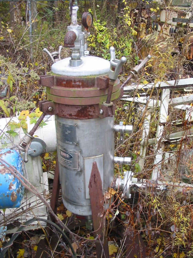 5 Sq.Ft. Durco/Enzinger Vertical Tank, 