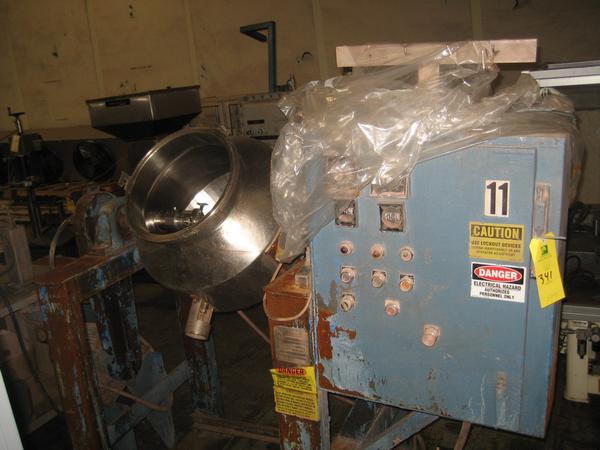 3 Cu Ft Gemco Double Cone Blender, L/S Bar, S/S