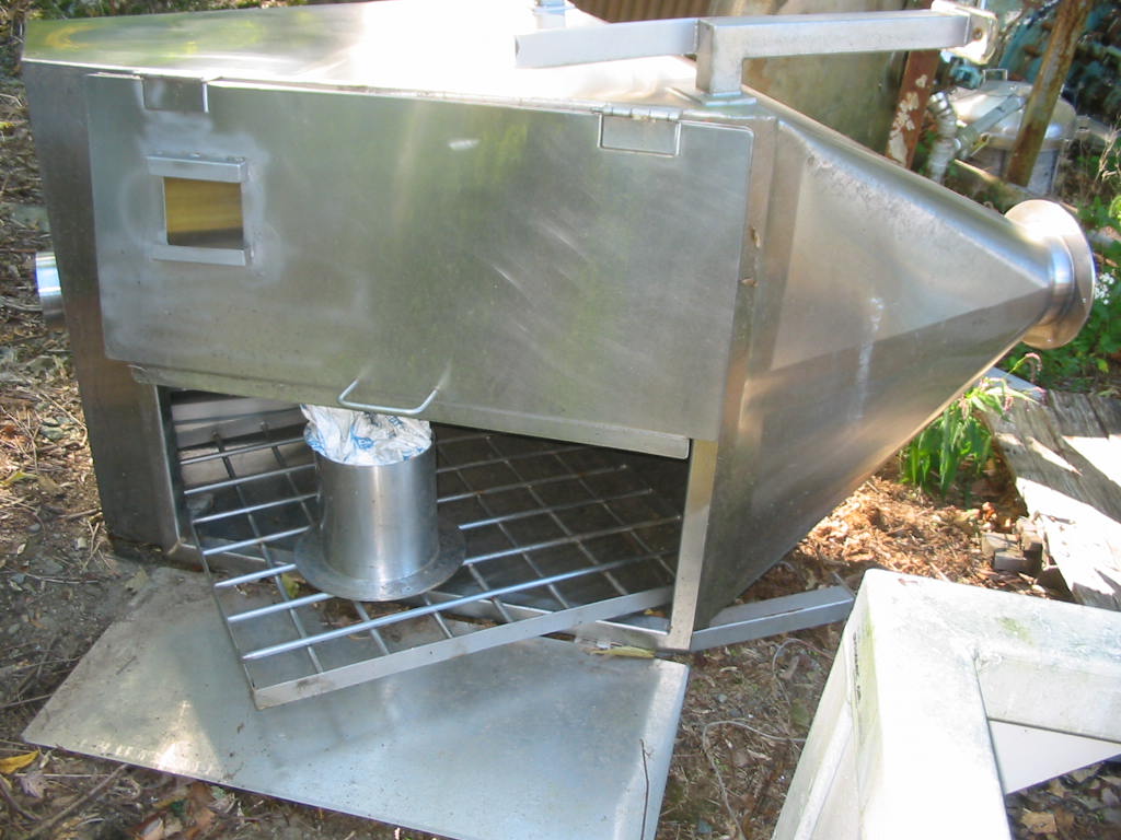 Bag Dump Station, Sanitary Stainless Steel