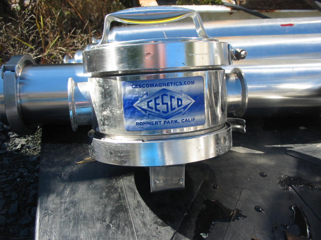 Cesco Inline Magnetic Separator