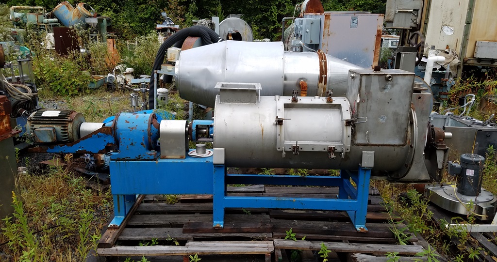 10 cu.ft Continuous Plow Mixer, S/S